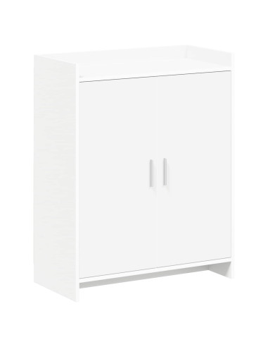 Mobile per scarpe Bianco 73,5 x 36 x 92 cm Legno ingegnerizzato