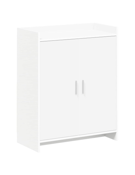 Mobile per scarpe Bianco 73,5 x 36 x 92 cm Legno ingegnerizzato