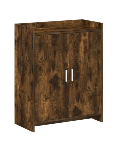 Mobile per scarpe con porta Rovere Fumo 73,5 x 36 x 92 cm