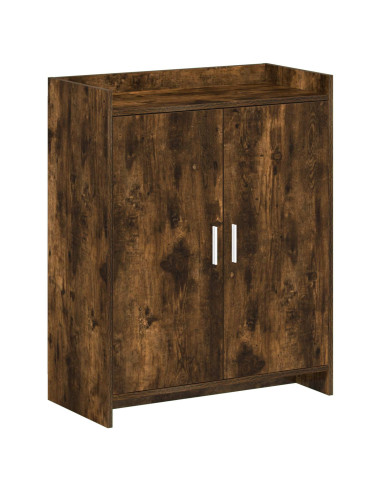Mobile per scarpe con porta Rovere Fumo 73,5 x 36 x 92 cm