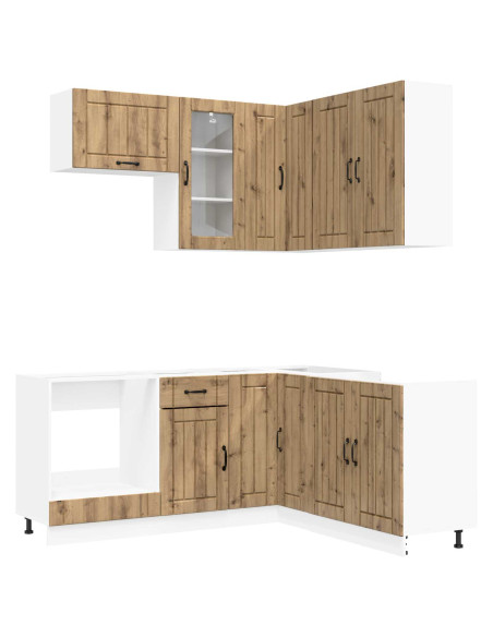 Unità Cucina LUCCA 8 pcs Rovere Artigianale
