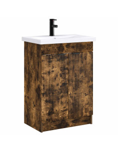 Set di mobili per il bagno Rovere Fumo 56 x 37,5 x 81 cm