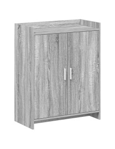 Mobile per scarpe con porta Sonoma grigio 73,5 x 36 x 92 cm