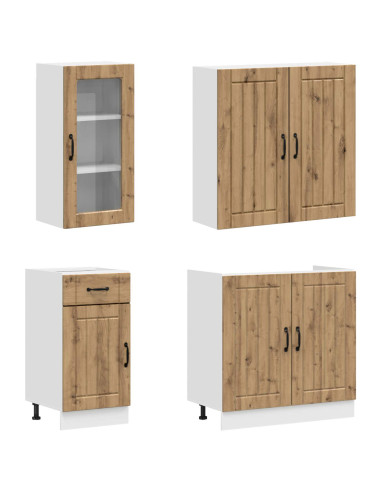 Unità Cucina LUCCA 8 pcs Rovere Artigianale