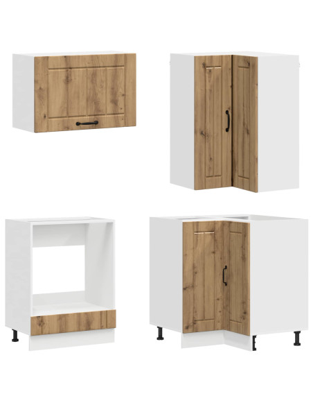 Unità Cucina LUCCA 8 pcs Rovere Artigianale
