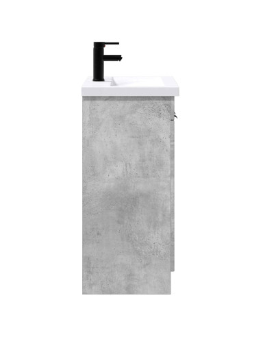 Set di mobili per il bagno Grigio Cemento 56 x 37,5 x 81 cm