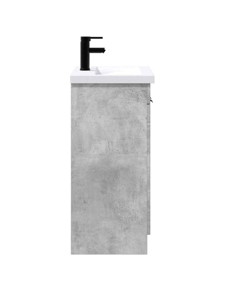 Set di mobili per il bagno Grigio Cemento 56 x 37,5 x 81 cm