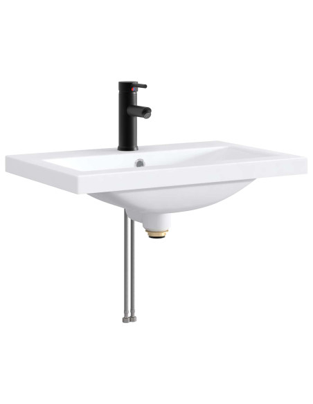 Set di mobili per il bagno Sonoma grigio 56 x 37,5 x 81 cm