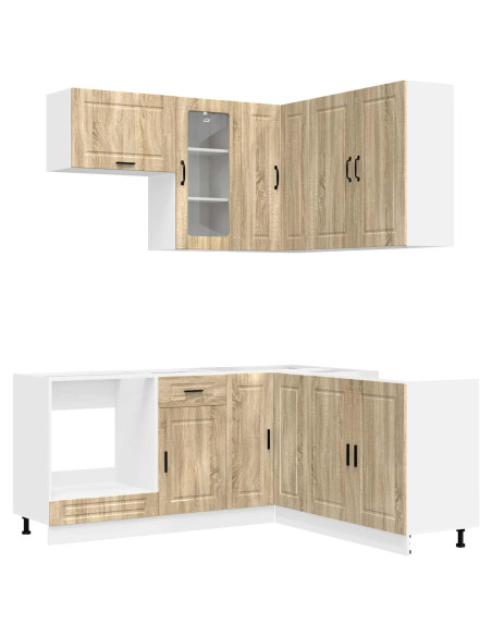 Unità Cucina PORTO 8 pcs Rovere Sonoma Legno ingegnerizzato