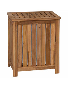 Cesto per Lavanderia Naturale 50 x 35 x 60 cm 2