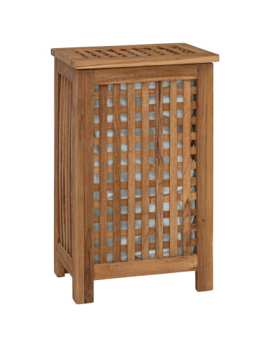 Cesto per Lavanderia Naturale 35 x 25 x 60 cm