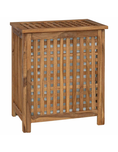 Cesto per Lavanderia Naturale 50 x 35 x 60 cm