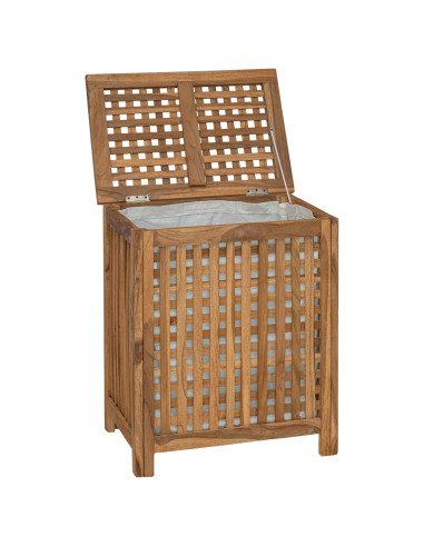 Cesto per Lavanderia Naturale 50 x 35 x 60 cm