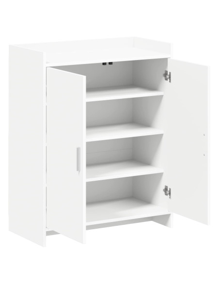 Mobile per scarpe Bianco 73,5 x 36 x 92 cm Legno ingegnerizzato
