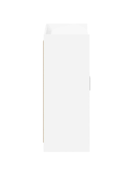 Mobile per scarpe Bianco 73,5 x 36 x 92 cm Legno ingegnerizzato