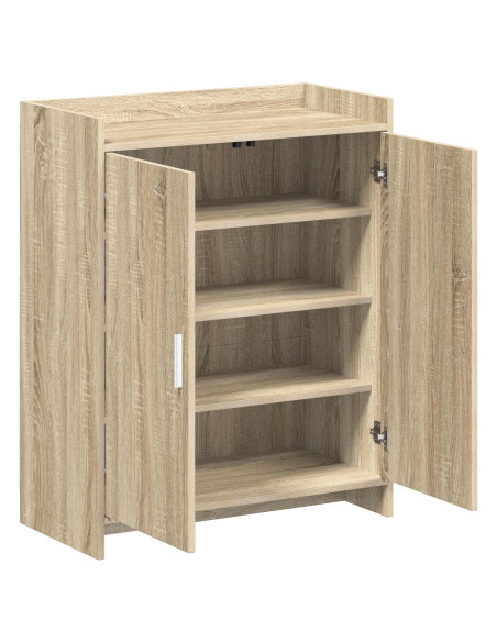Mobile per scarpe con porta Rovere Sonoma 73,5 x 36 x 92 cm