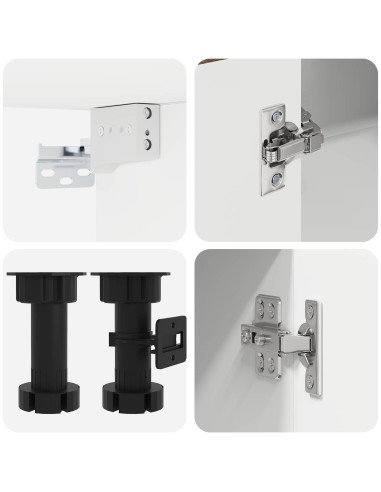 Unità Cucina PORTO 8 pcs Rovere Marrone Legno ingegnerizzato