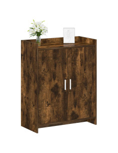 Mobile per scarpe con porta Rovere Fumo 73,5 x 36 x 92 cm 2