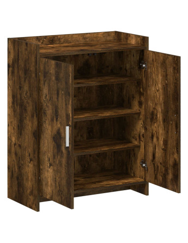 Mobile per scarpe con porta Rovere Fumo 73,5 x 36 x 92 cm