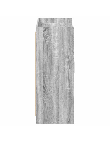 Mobile per scarpe con porta Sonoma grigio 73,5 x 36 x 92 cm