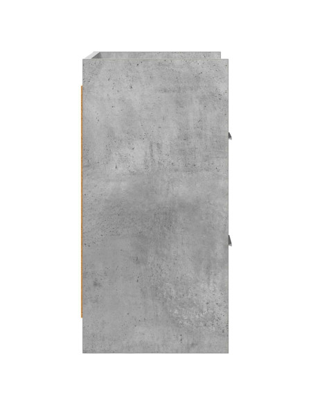 Comodini Grigio Cemento 40 x 30 x 60 cm Legno ingegnerizzato