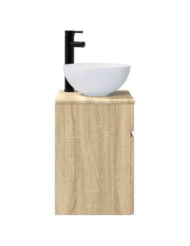 Mobile lavabo da parete Rovere Sonoma 39 x 41 x 64,5 cm