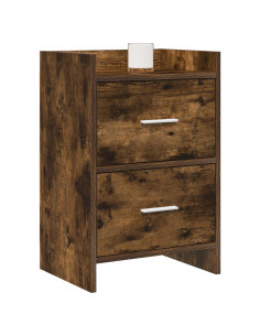 Comodini Rovere Fumo 40 x 30 x 60 cm Legno ingegnerizzato 2