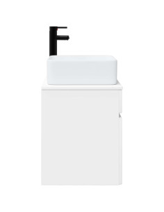 Mobile lavabo da parete Bianco 49 x 41 x 63 cm 2