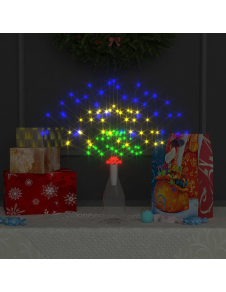 Luce di Natale Fuochi Artificio Multicolore 20 cm 140 LED