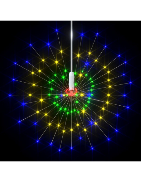Luce di Natale Fuochi Artificio Multicolore 20 cm 140 LED