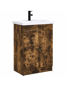 Set di mobili per il bagno Rovere Fumo 56 x 37,5 x 81 cm
