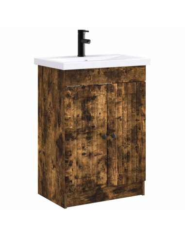 Set di mobili per il bagno Rovere Fumo 78,5 x 37,5 x 81 cm