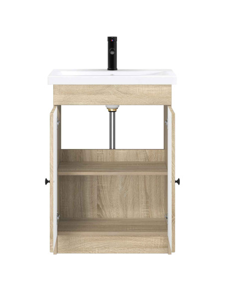 Set di mobili per il bagno Rovere Sonoma 56 x 37,5 x 81 cm