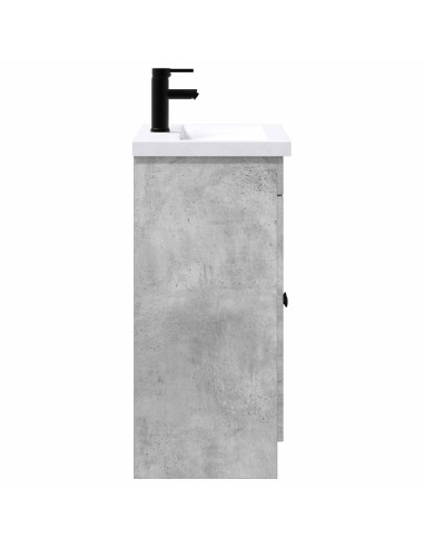 Set di mobili per il bagno Grigio Cemento 56 x 37,5 x 81 cm