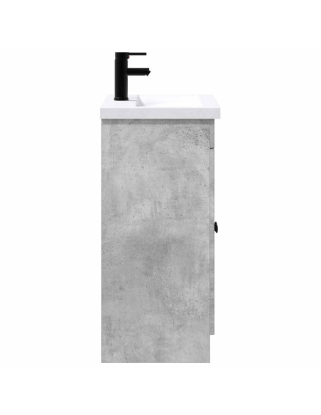 Set di mobili per il bagno Grigio Cemento 56 x 37,5 x 81 cm