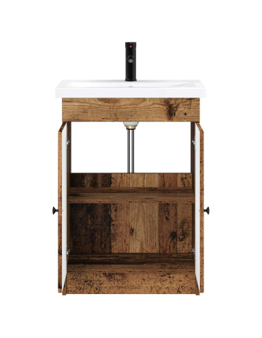 Set di mobili per il bagno Legno antico 56 x 37,5 x 81 cm