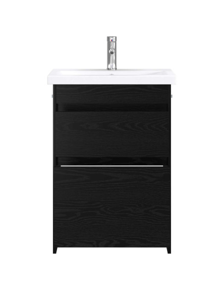 Set di mobili per il bagno Rovere Nero 61 x 40 x 84,5 cm