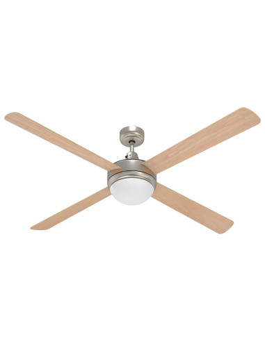 Ventilatore da soffitto con luce e telecomando Ø 130 cm Sonoma