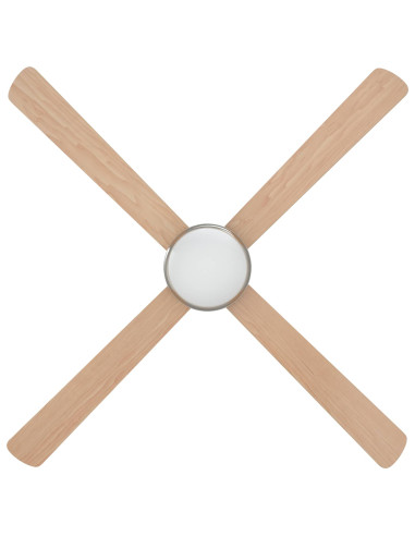 Ventilatore da soffitto con luce e telecomando Ø 130 cm Sonoma