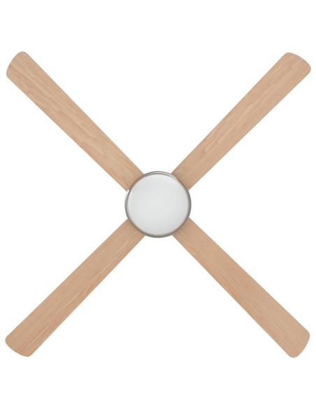 Ventilatore da soffitto con luce e telecomando Ø 130 cm Sonoma