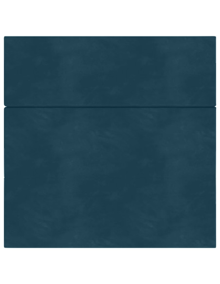 Divano Letto Pieghevole 200 x 67 x 45 cm Blu
