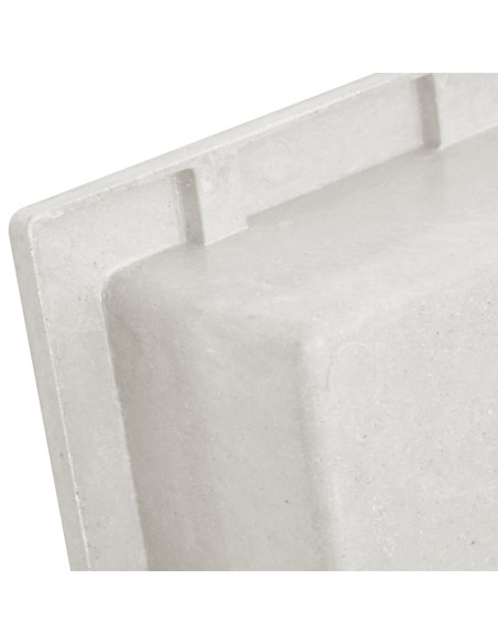 Nicchia da Doccia in Bianco Opaco 41x51x10 cm