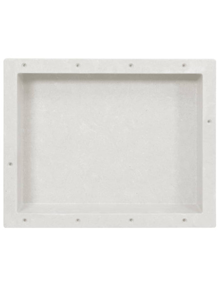 Nicchia da Doccia in Bianco Opaco 41x51x10 cm
