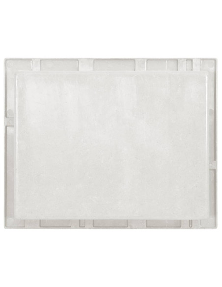 Nicchia da Doccia in Bianco Opaco 41x51x10 cm