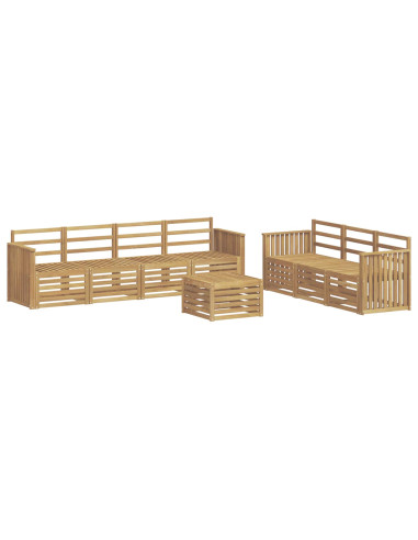 Set divani Legno di Acacia Massello