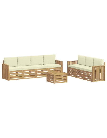 Set divani Legno di Acacia Massello