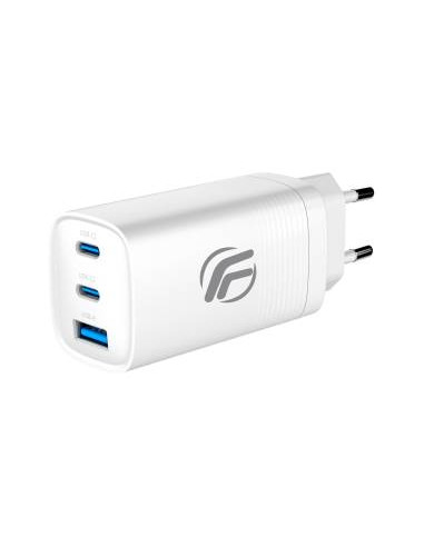 Caricatore Universale GaN Tech 65W 2x USB-C + USB-A Fast Charge Fenner Tech