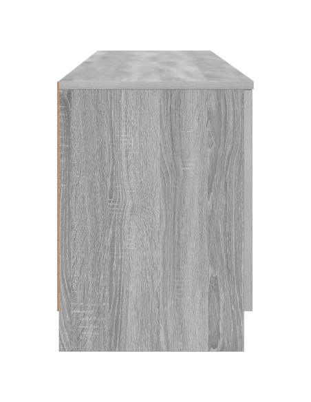Armadietto per letto 2 pcs Sonoma grigio 66 x 35 x 48 cm