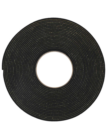 Nastro adesivo in schiuma Nero 10mm x 10m Schiuma CR