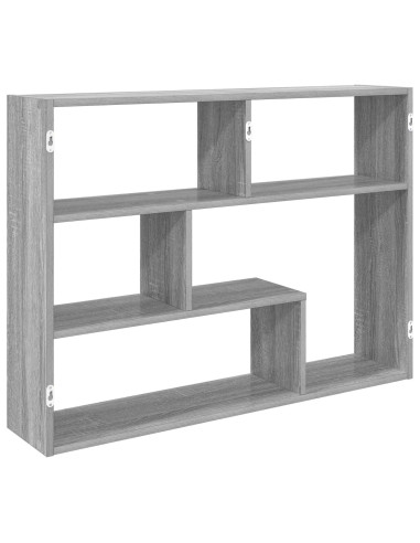 Scaffale da parete A parete Grigio 95 x 20 x 69,5 cm